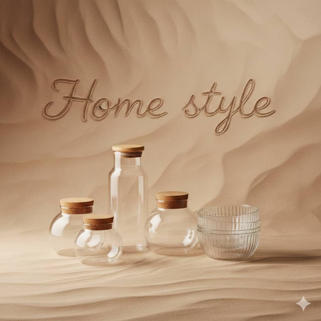 اواني مطبخ  زجاج