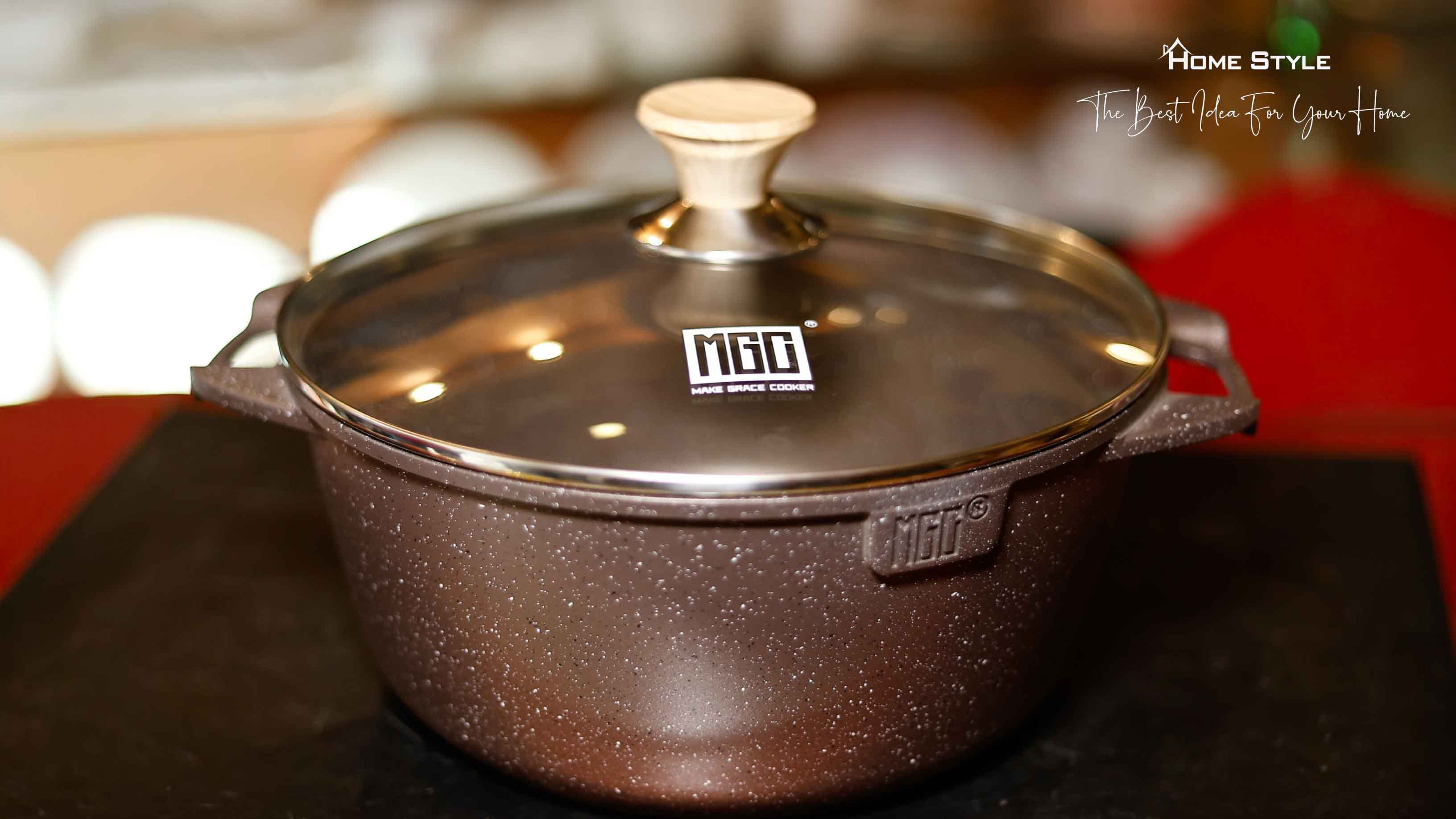 طنجرة غرانيت ماركة MGC أم جي سي 6338