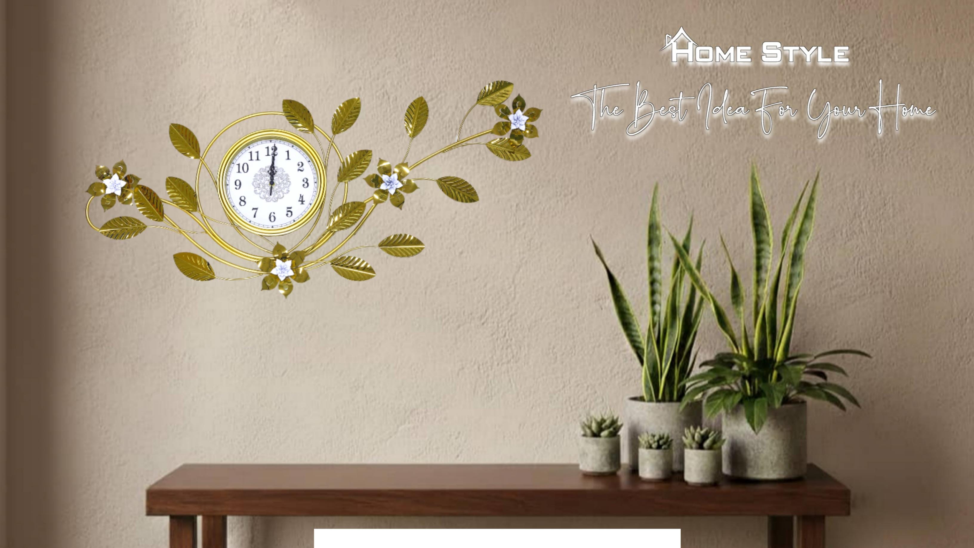 ساعة حائطية معدن 6569