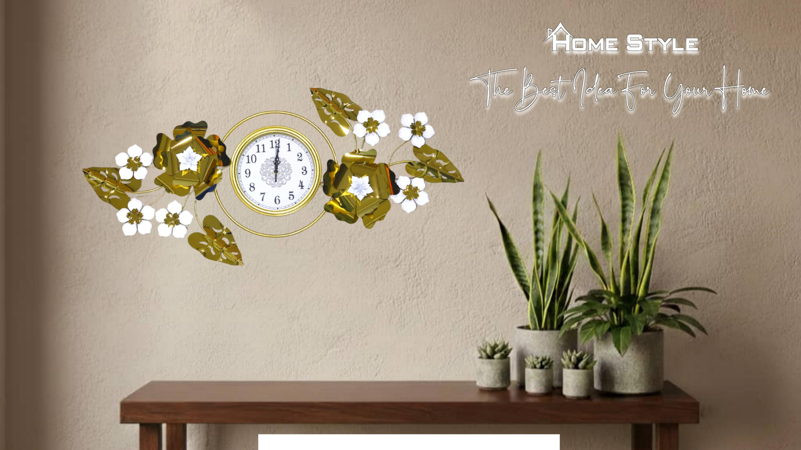 ساعة حائطية معدن 6561