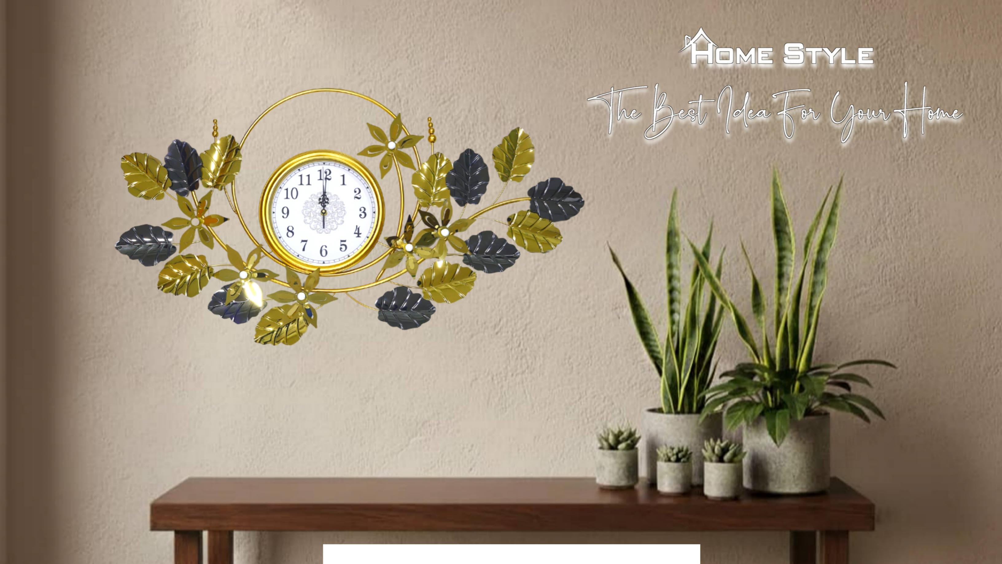 ساعة حائطية معدن 6570