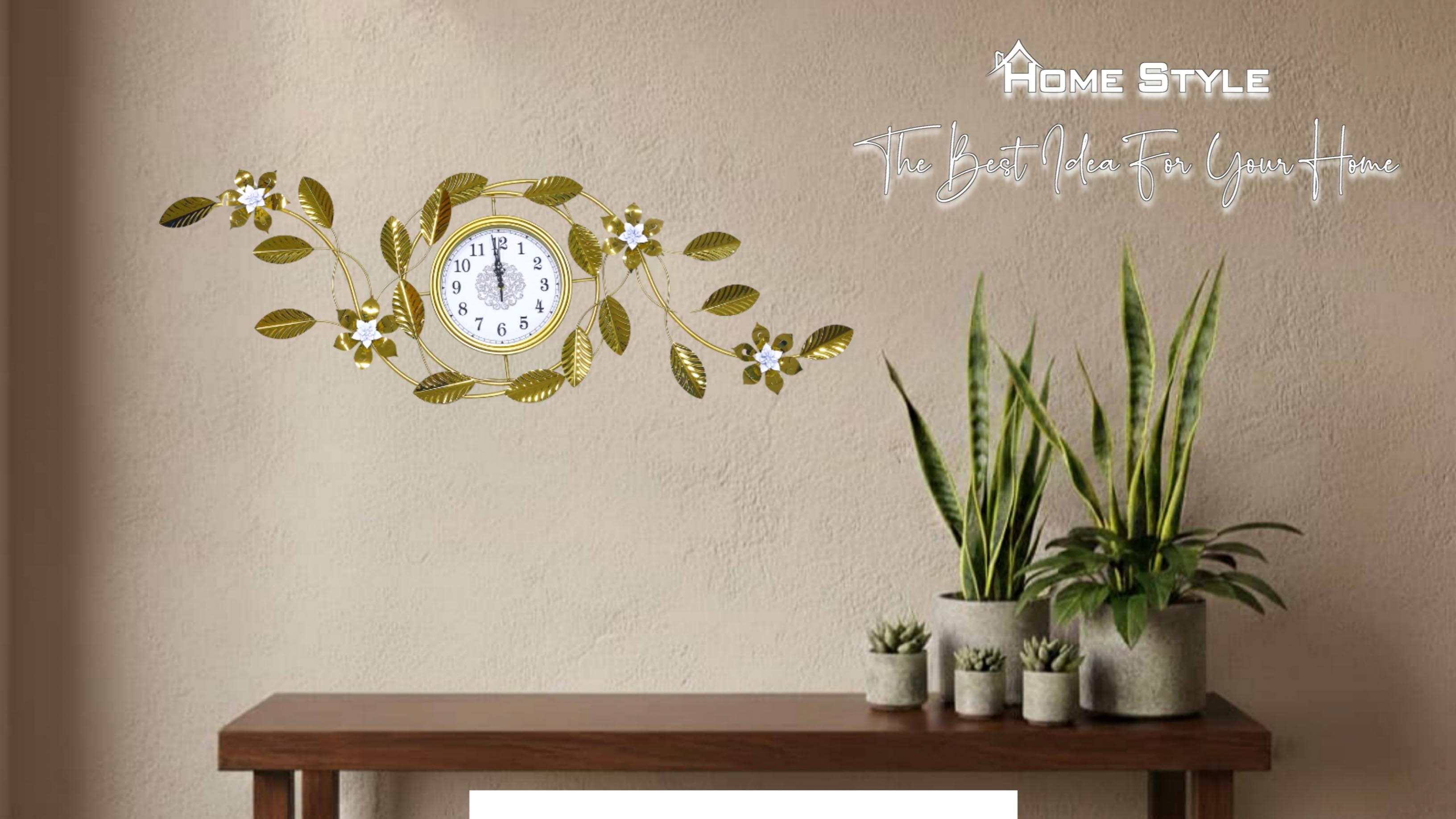 ساعة حائطية معدن 6568