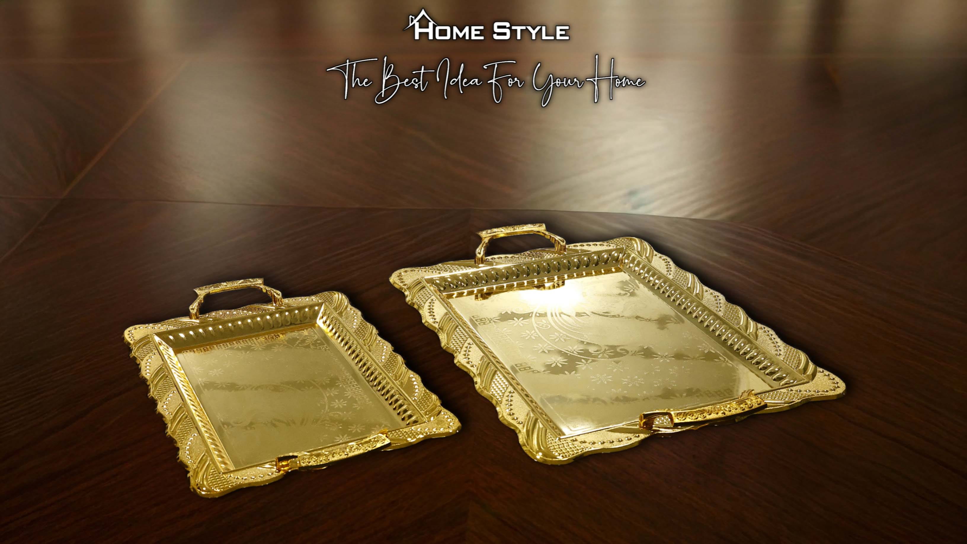 طقم صواني قطعتين 6121