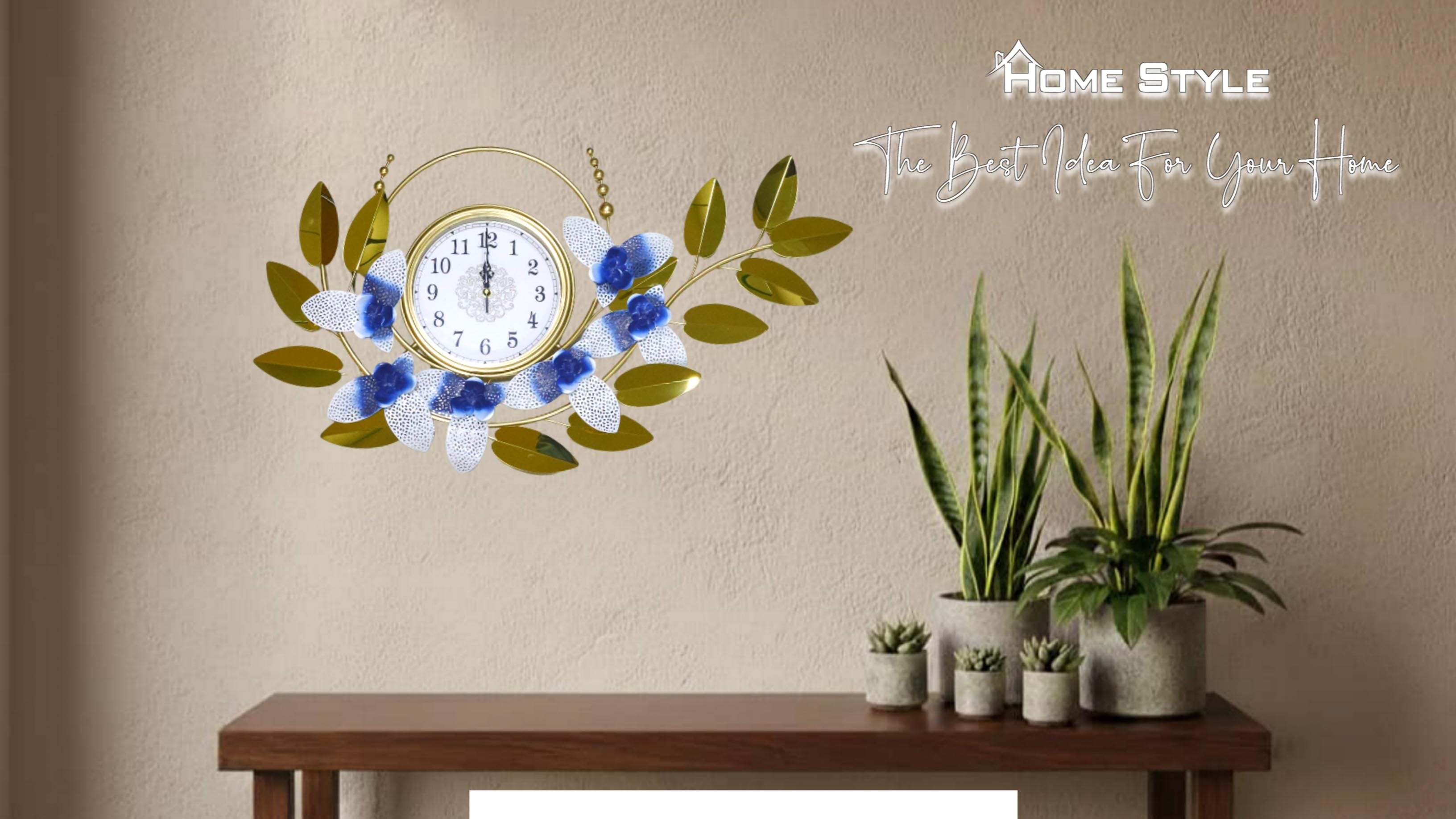 ساعة حائطية معدن 6566