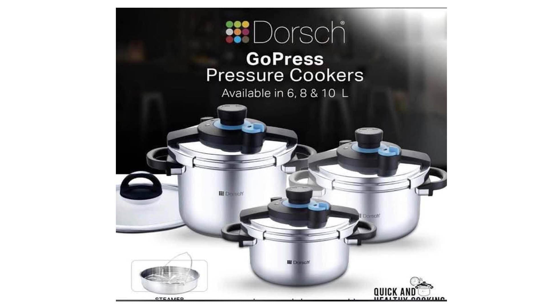 طنجرة ضغط ستانلس دورش Drosch